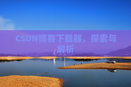 CSDN博客下载器，探索与解析